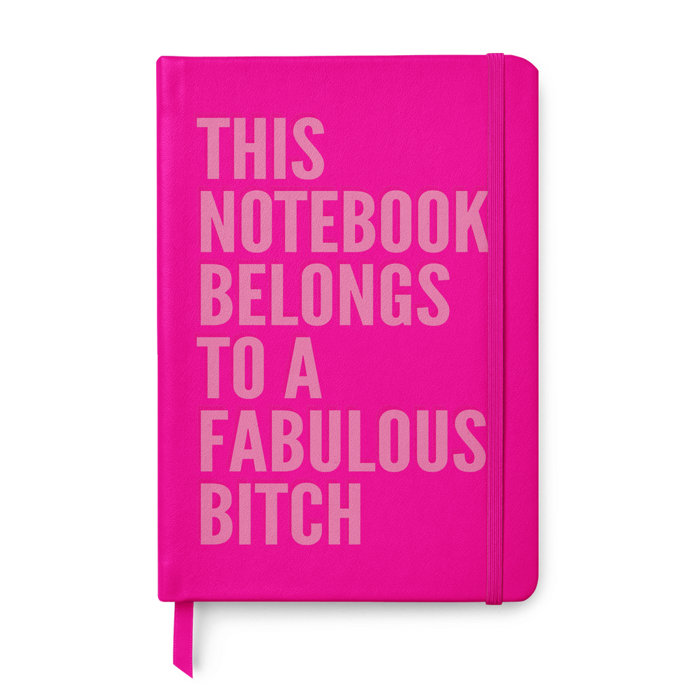 Fabulous Bitch Leather Style Notebook #2 image